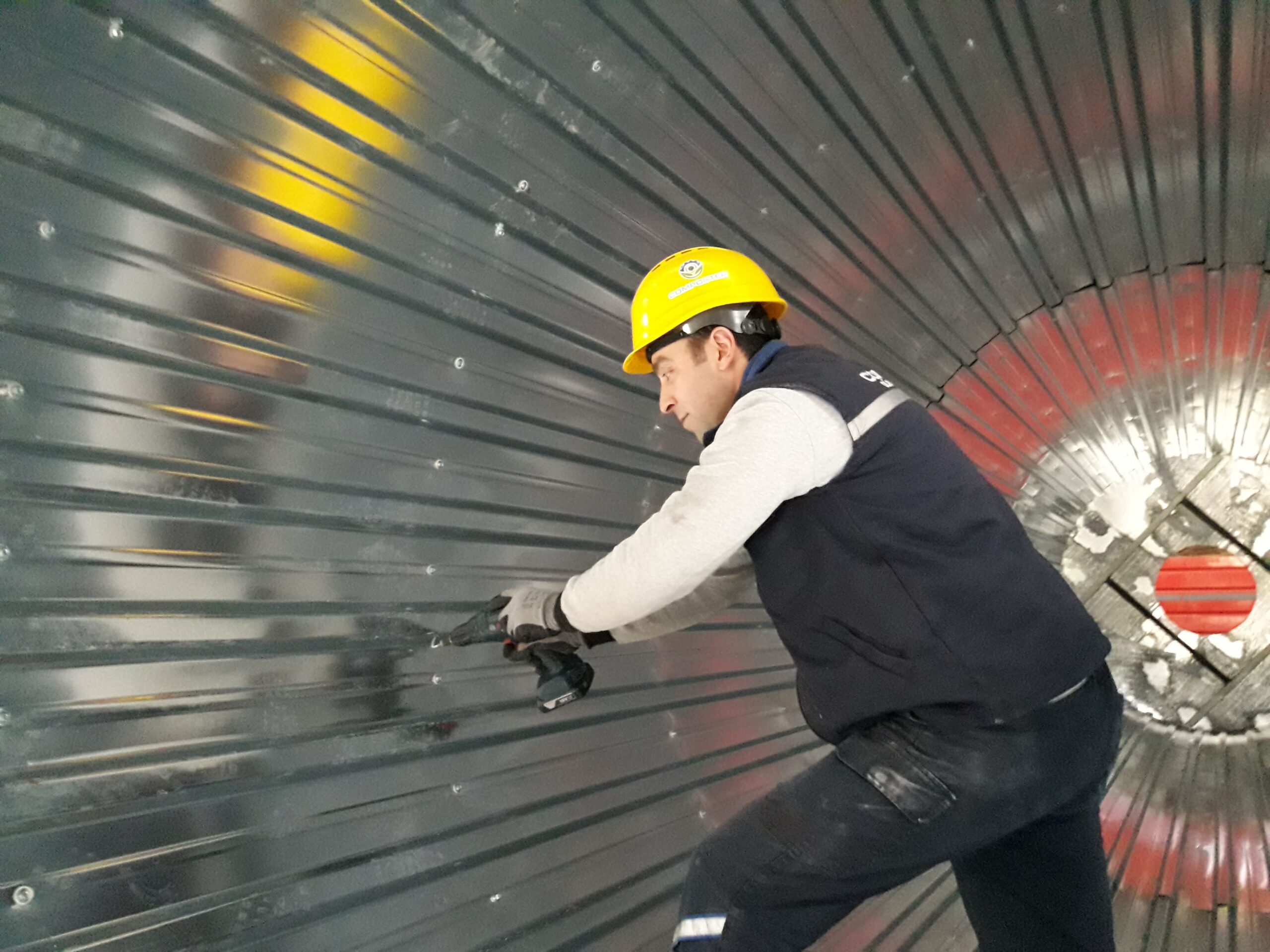 Composter Bioreaktör Kompost makinesi Üretimi