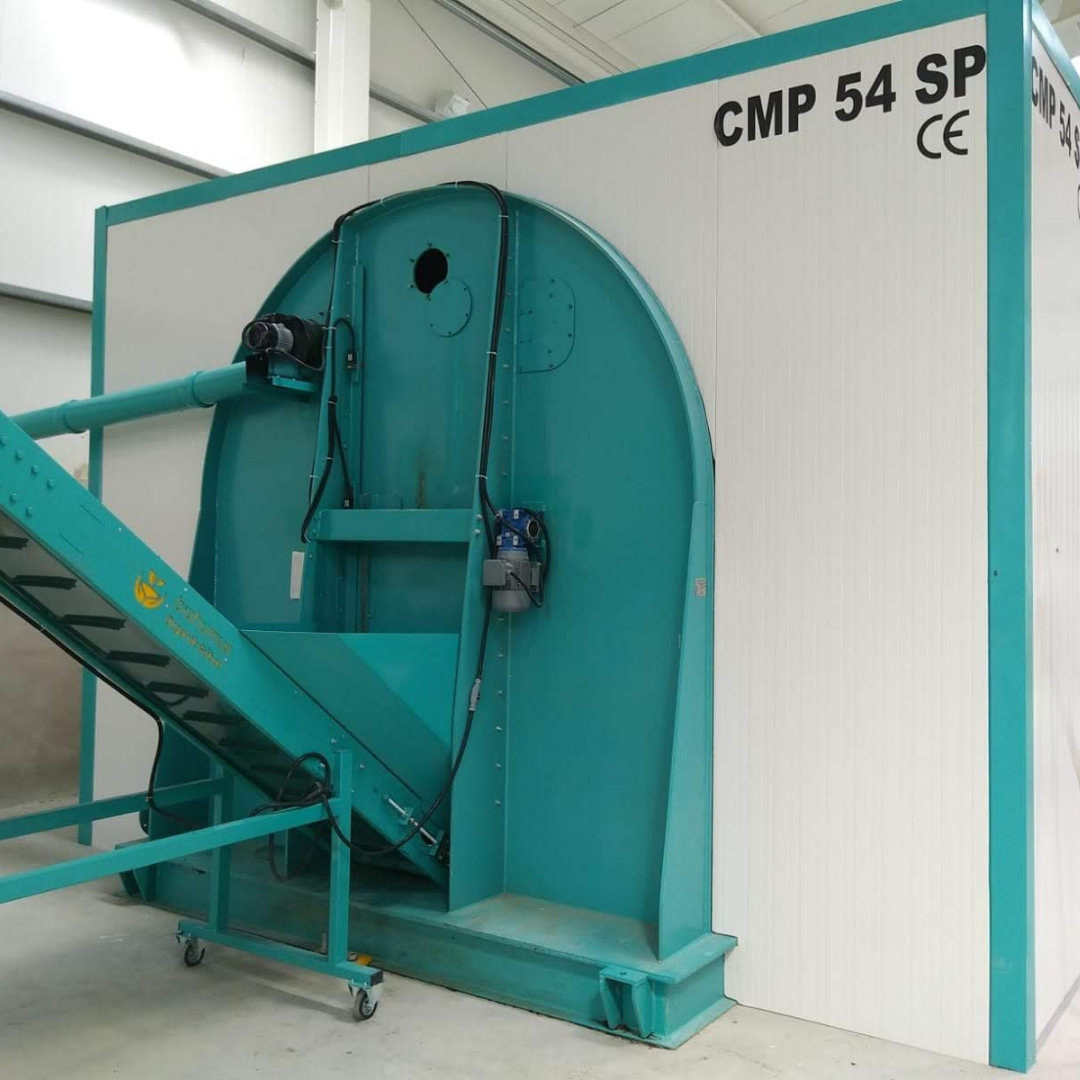 tamamlanmı composter organik kompost gübre projesi ve fabrikası