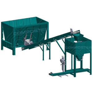 Composter Kompost ve Organik Gübre Paketleme Ünitesi